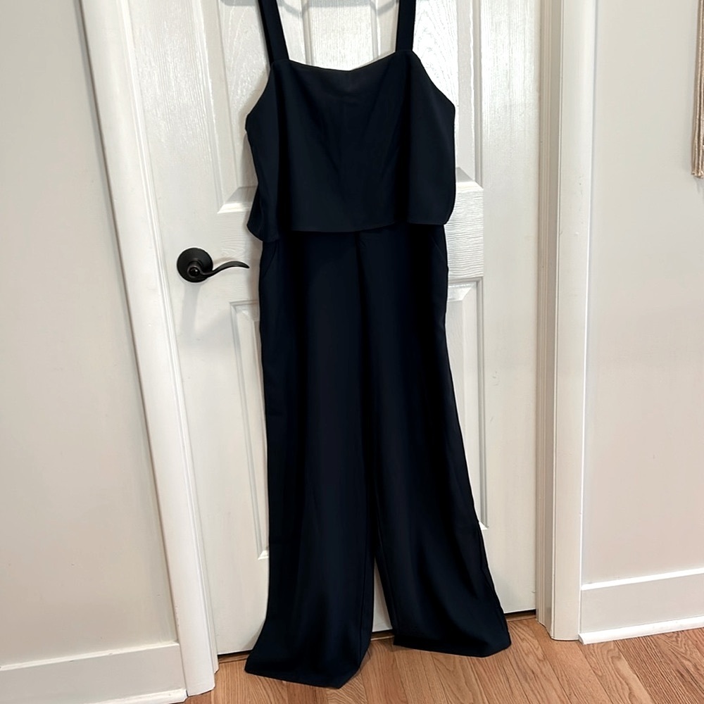 Elegant Navy Loft Jumpsuit